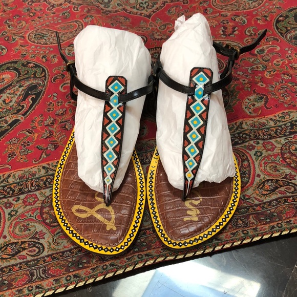Sam Edelman Gigi tribal print sandals - Picture 2 of 6